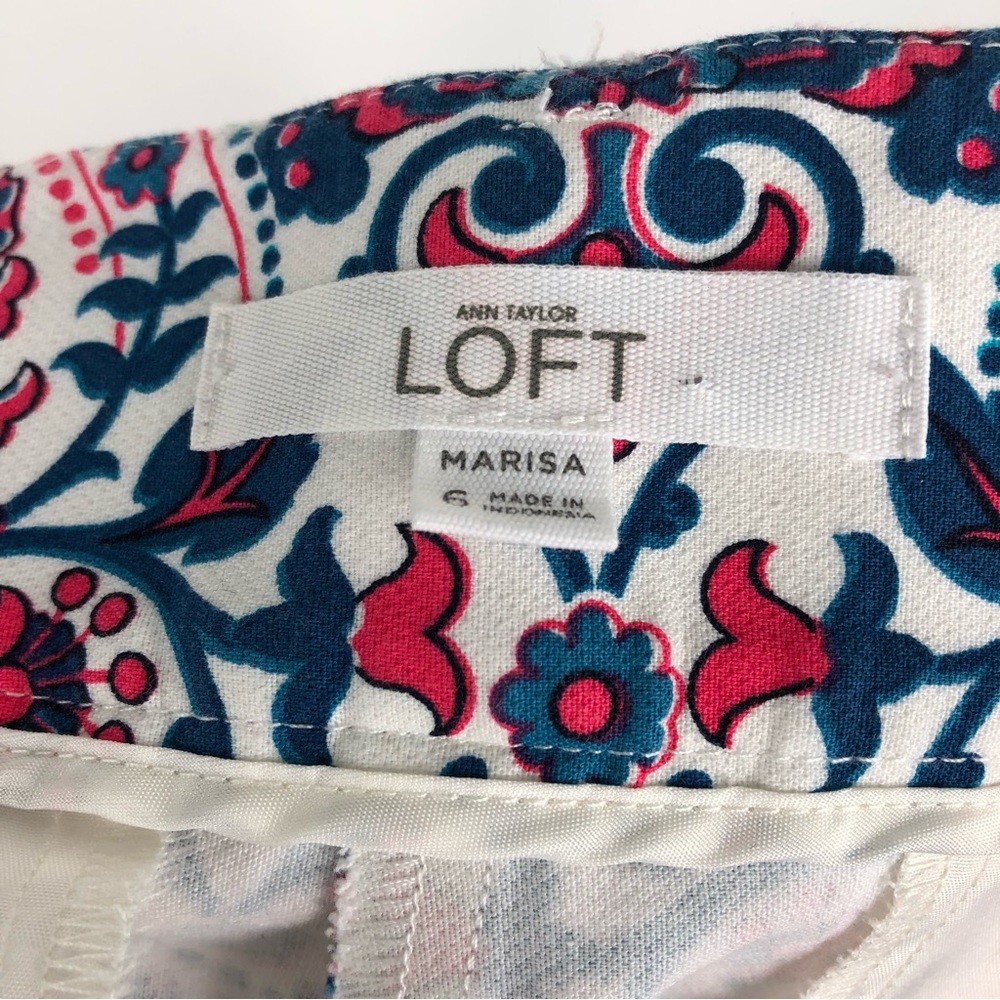 Ann Taylor LOFT The Riveria Pants Cropped Marissa Fit 6 - Picture 4 of 7